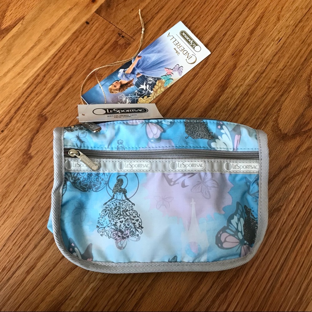 Brand New Cinderella Lesportsac Cosmetic Case